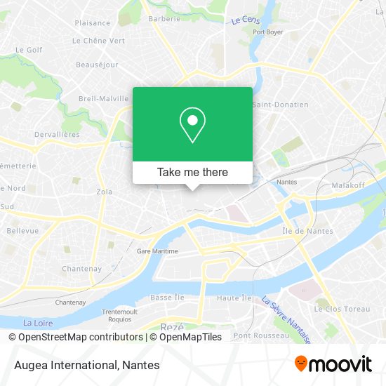 Mapa Augea International
