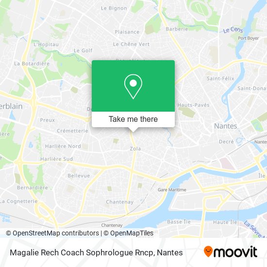 Magalie Rech Coach Sophrologue Rncp map
