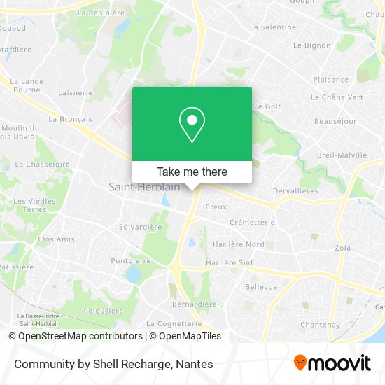 Community by Shell Recharge map