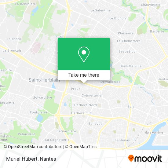 Muriel Hubert map