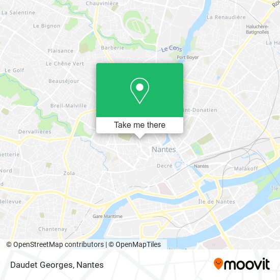 Daudet Georges map
