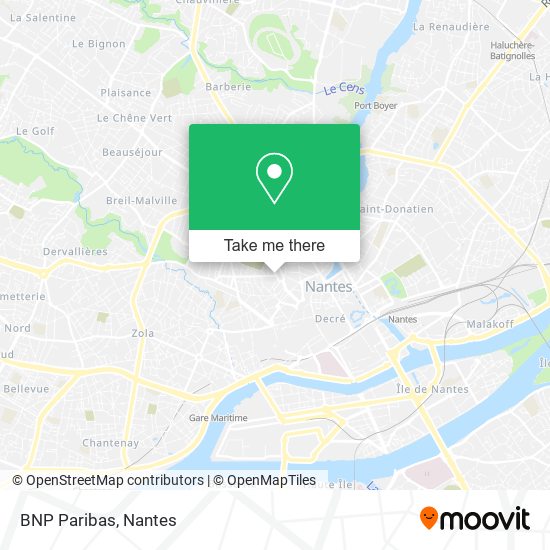 BNP Paribas map