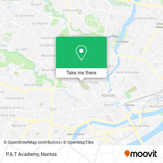 P.A.T Academy map