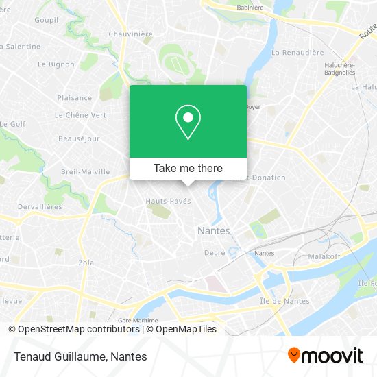 Tenaud Guillaume map