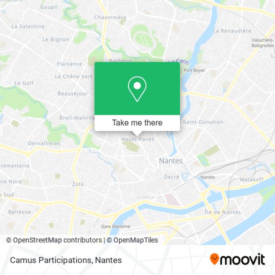 Camus Participations map