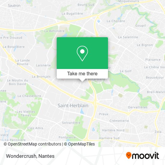 Wondercrush map