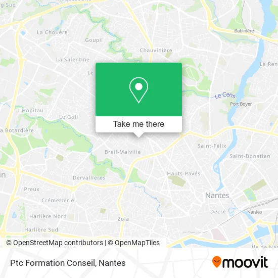 Ptc Formation Conseil map