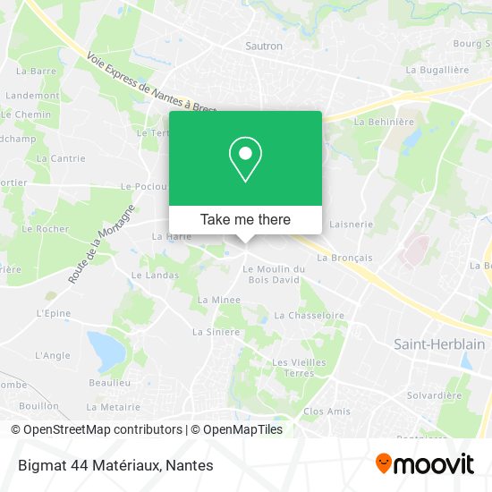Bigmat 44 Matériaux map