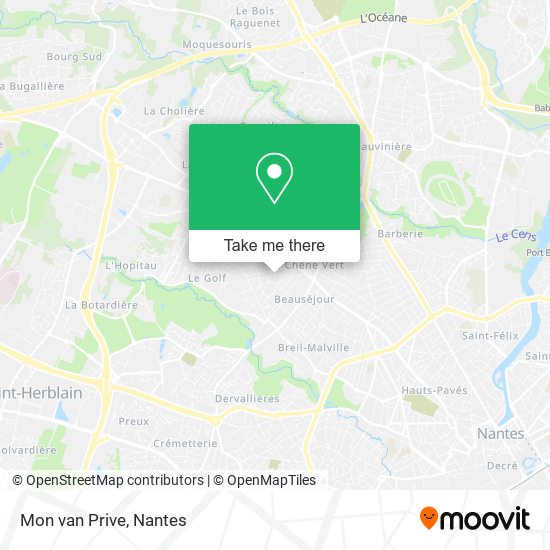 Mon van Prive map