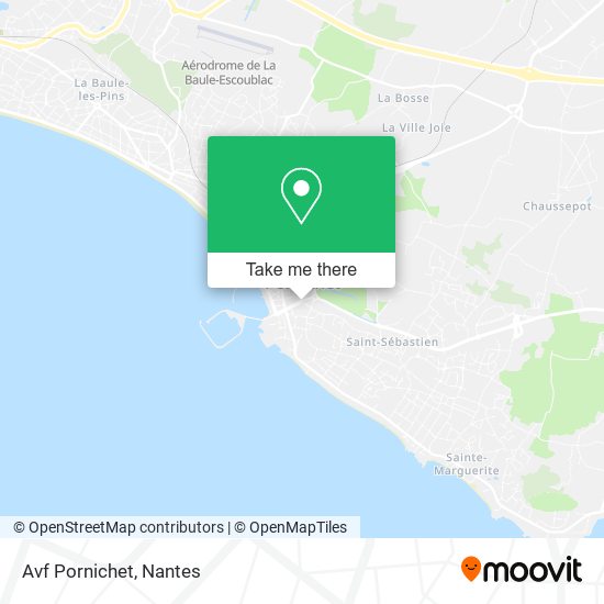 Avf Pornichet map