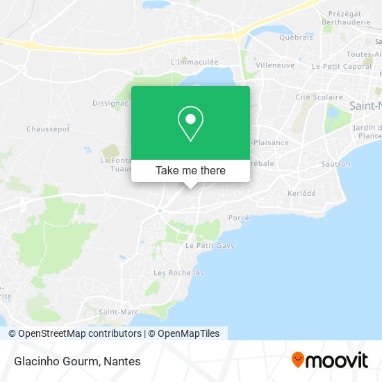 Glacinho Gourm map