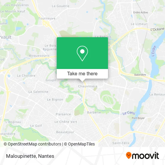 Maloupinette map