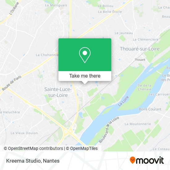 Kreema Studio map