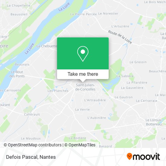 Defois Pascal map