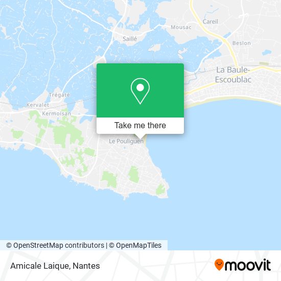 Amicale Laique map