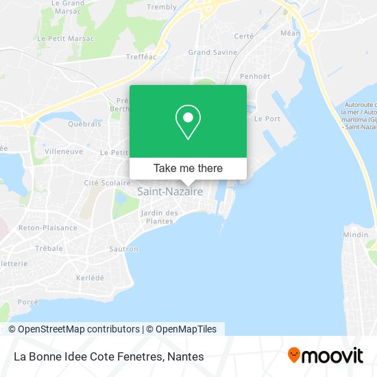 La Bonne Idee Cote Fenetres map