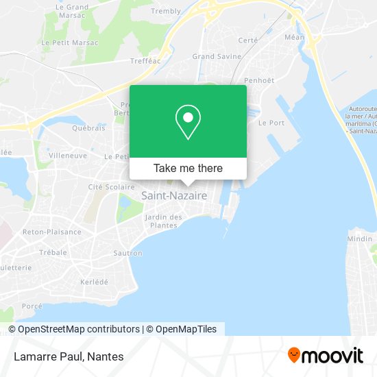 Lamarre Paul map