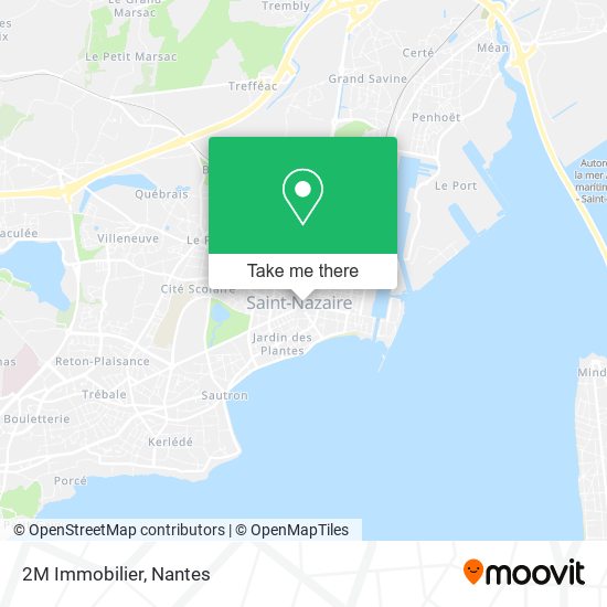 2M Immobilier map