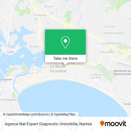 Mapa Agence Nat Expert Diagnostic Immobilie