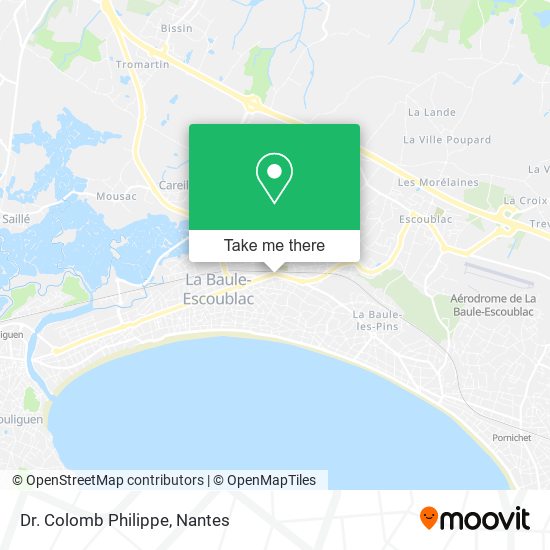 Dr. Colomb Philippe map