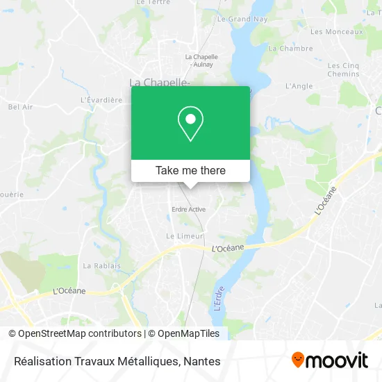 Réalisation Travaux Métalliques map