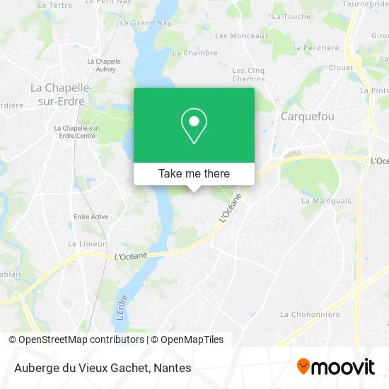 Auberge du Vieux Gachet map