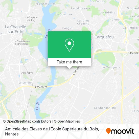 Amicale des Elèves de l'École Supérieure du Bois map