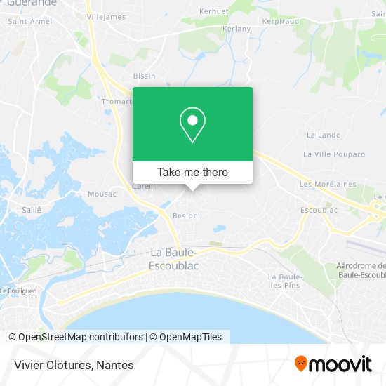 Vivier Clotures map