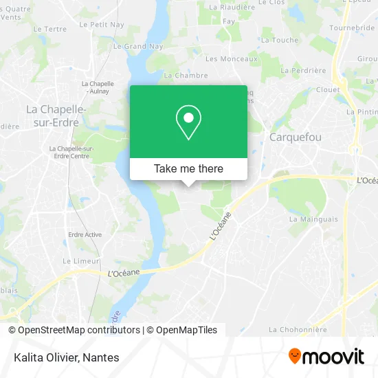 Mapa Kalita Olivier