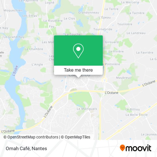 Omah Café map
