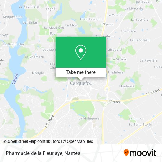 Pharmacie de la Fleuriaye map
