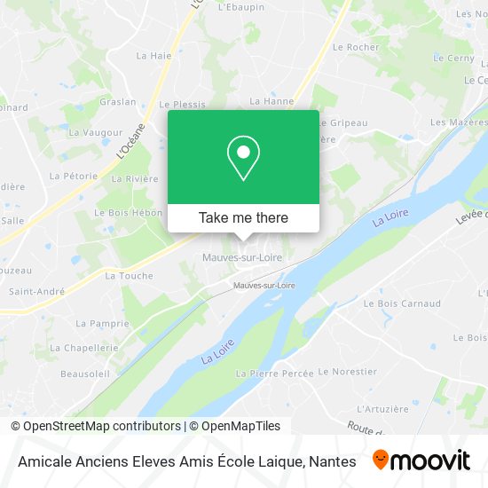 Amicale Anciens Eleves Amis École Laique map