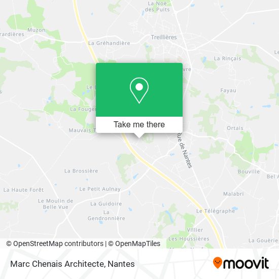 Marc Chenais Architecte map