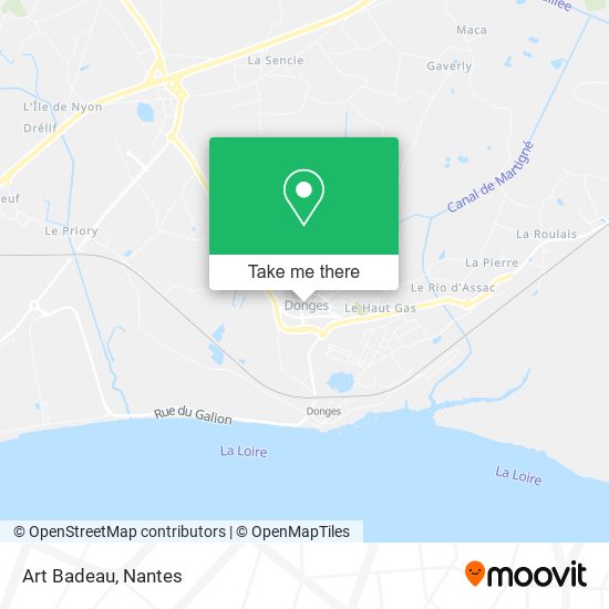 Art Badeau map