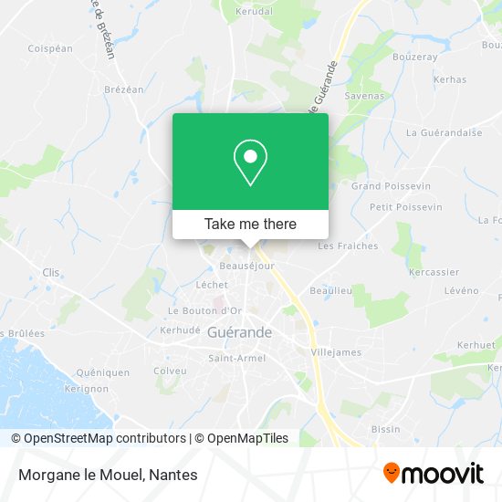 Mapa Morgane le Mouel