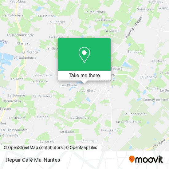 Mapa Repair Café Ma