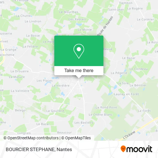 Mapa BOURCIER STEPHANE