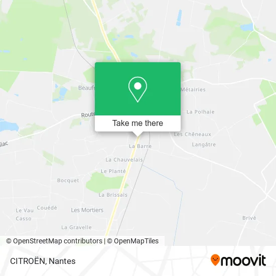 CITROËN map