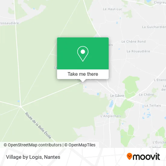 Mapa Village by Logis