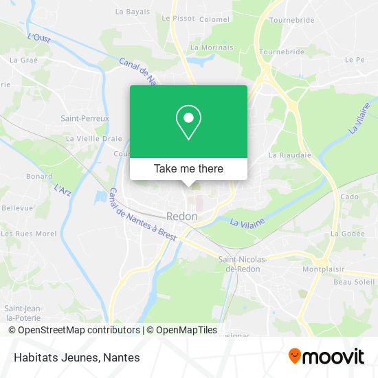 Habitats Jeunes map