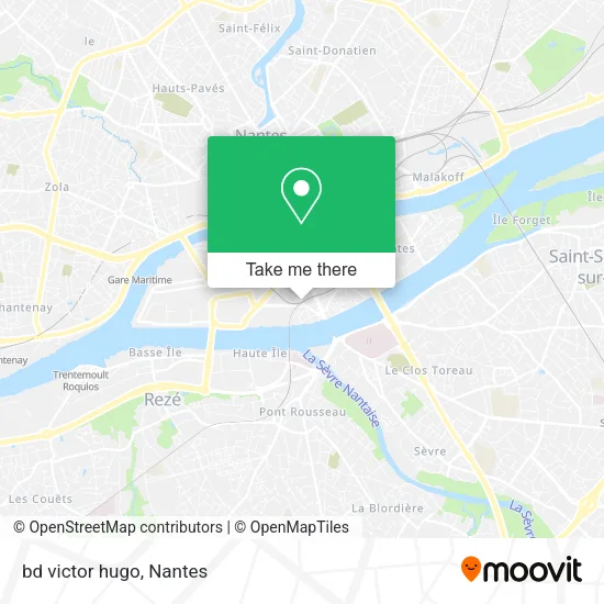 bd victor hugo map