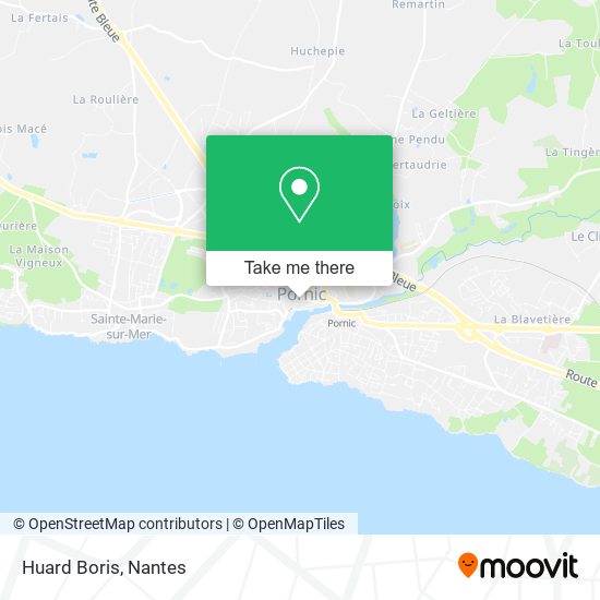 Huard Boris map