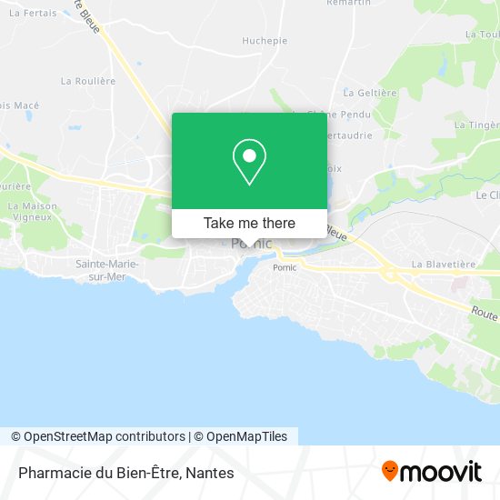 Pharmacie du Bien-Être map