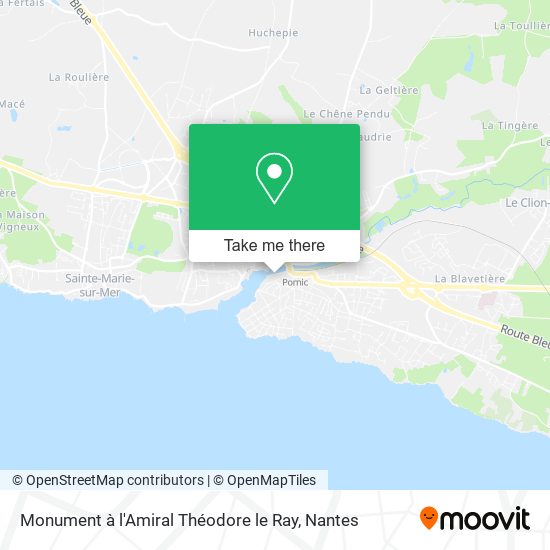 Monument à l'Amiral Théodore le Ray map