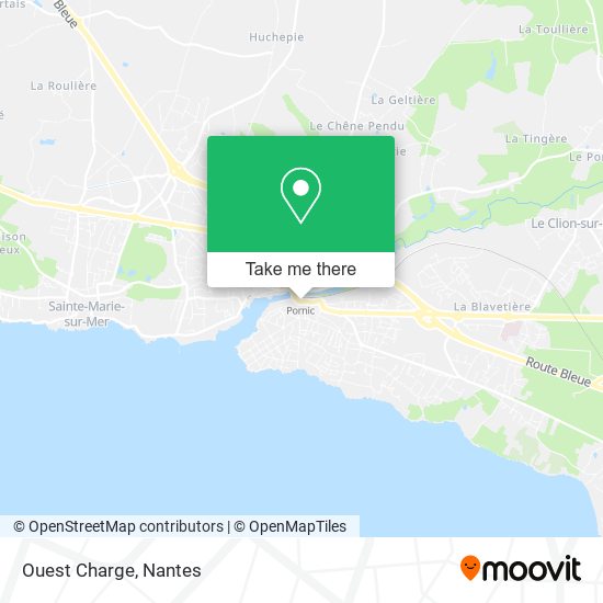 Mapa Ouest Charge