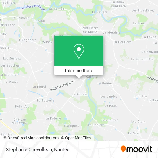 Stéphanie Chevolleau map