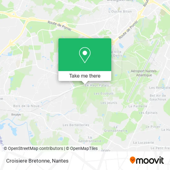 Croisiere Bretonne map
