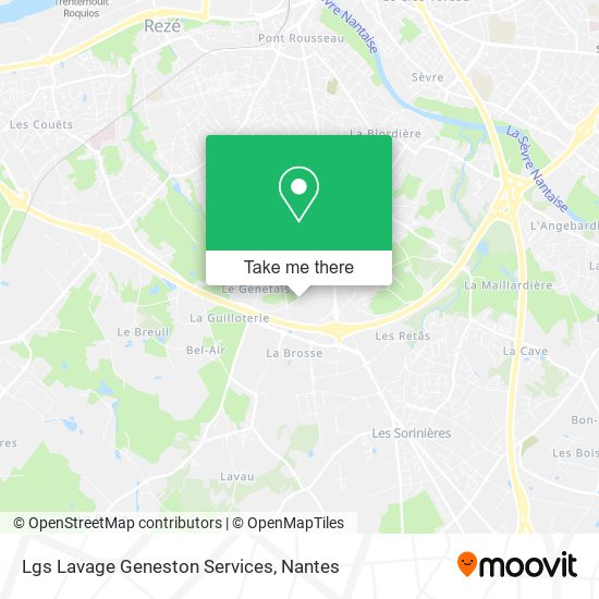 Lgs Lavage Geneston Services map