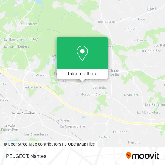 PEUGEOT map