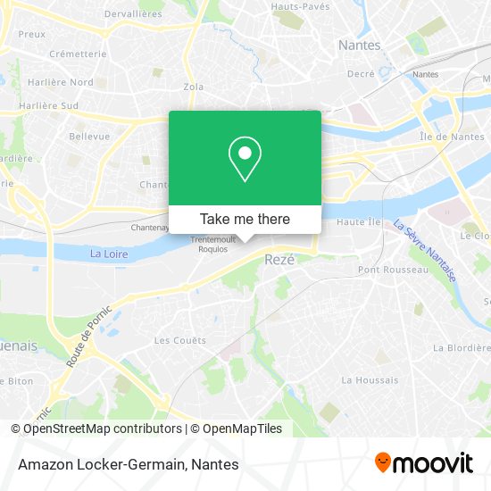 Mapa Amazon Locker-Germain